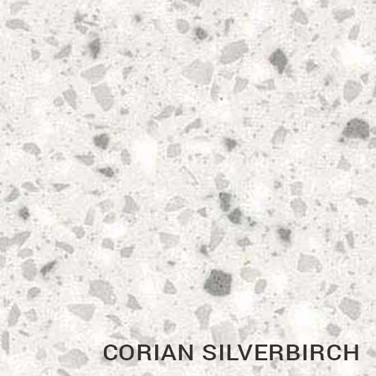 Corian Silverbirch