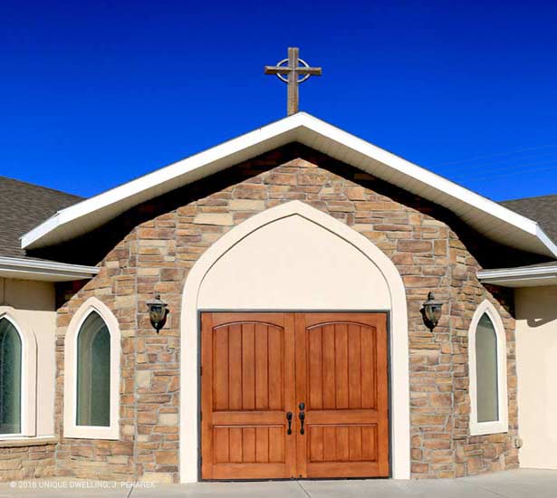 Trinity Lutheran Church | Kit Carson, CO | J. Pekarek, Building Designer