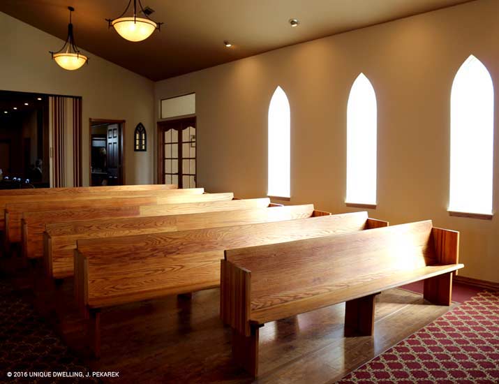 Trinity Lutheran Church | Kit Carson, CO | J. Pekarek, Building Designer