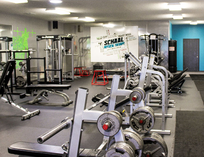 Schaal Physical Therapy and Fitness Center interior facelift Burlington CO