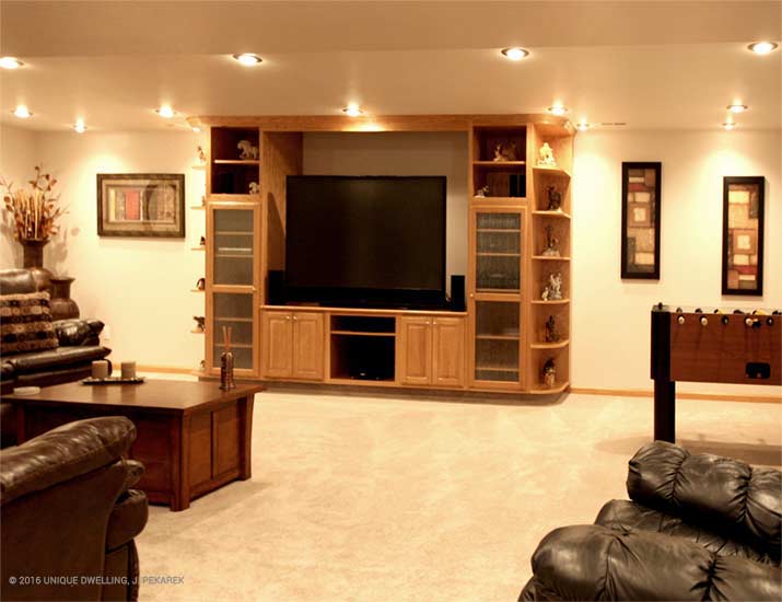 rec room entertainment center