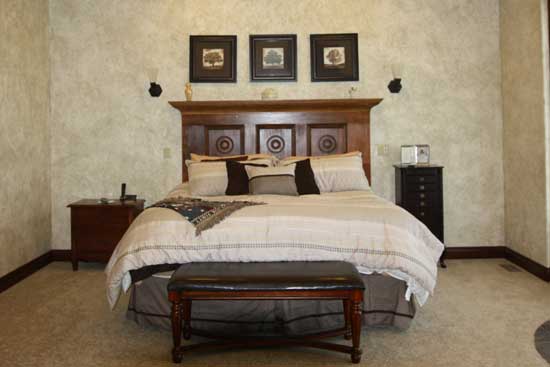 neutral master bedroom