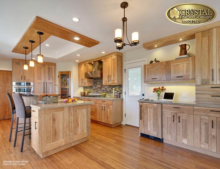 Crystal cabinets shaker kitchen