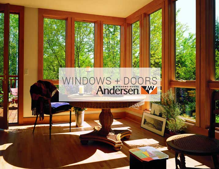 floor to ceiling windows from Andersen