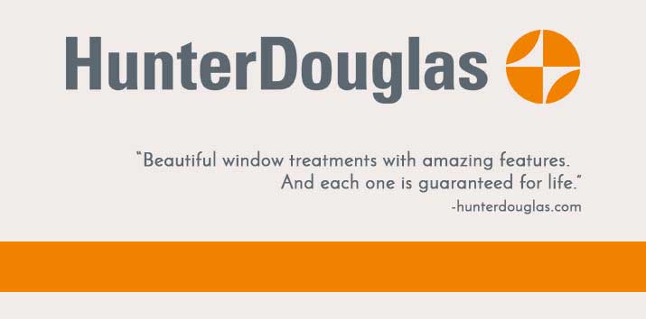 window fashions by Hunter Douglas