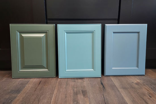 brand new cabinet colors green aqua blue and a pale blue