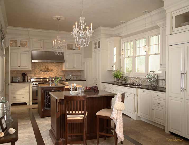 Medallion classic white kitchen