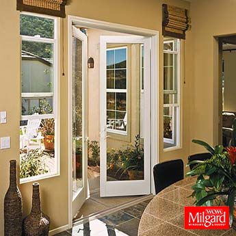 Milgard patio doors