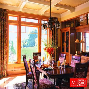 Milgard dining room windows