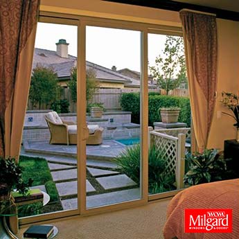 Milgard sliding door